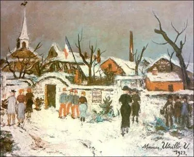 De quelle artiste peintre clbre Maurice Utrillo tait-il le fils ?