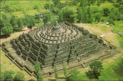 Dans quel pays pourrez-vous voir le temple de Borobudur ?