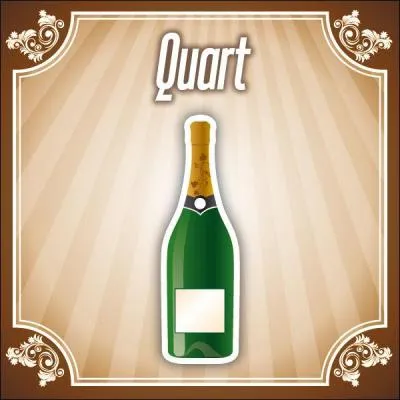 Combien contient le  Quart  ?