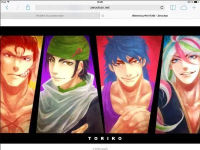 Qui sont les 4 rois bishoku-ya ?