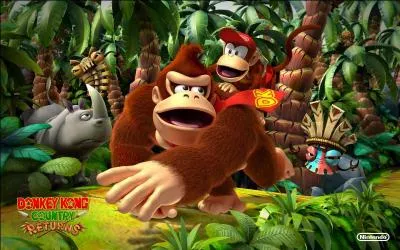 Donkey Kong est un sympathique gorille costaud qui, pour le prix de quelques bananes, poursuit,  l'aide de son meilleur ami Diddy Kong, un gros et cruel crocodile, balourd, nomm King K. Rool. O ce personnage apparat-il ?