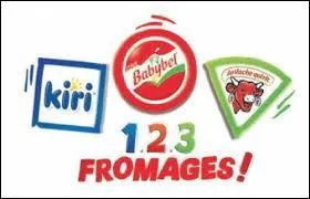 Pour finir l'alimentaire trois petits fromages (citez dans l'ordre).