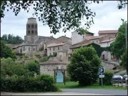 Dans quelle commune classe Plus Beaux Villages de France peut-on admirer l'Abbaye Saint-Andr ou alors nous promener sur le Vieux pont enjambant la Senouire ?