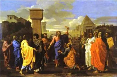 Lors de quel sicle Nicolas Poussin a-t-il ralis une srie de tableaux reprsentant les 7 sacrements ?