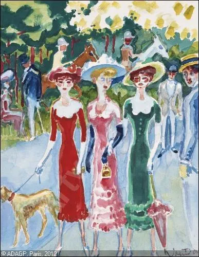 Qui a peint Gilberte Swamm et ses amies au bois de Boulogne ?