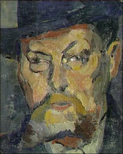 Portrait du pre de l'artiste.