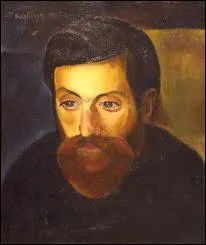 Portrait d'homme  la barbe.