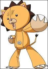 Cette peluche lion fait partie du manga :