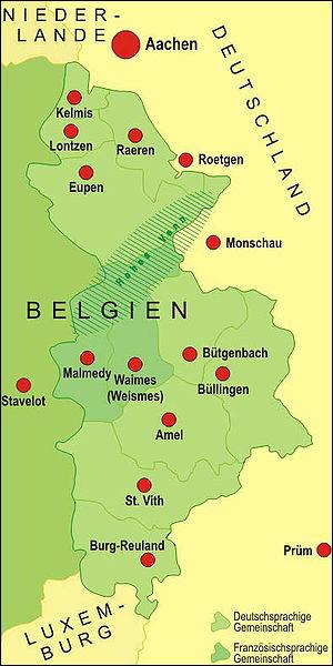 Pourquoi a-t-on une minorité allemande à l'est de la Belgique ?
