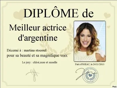 Est-ce que Violetta a une petite sur ?