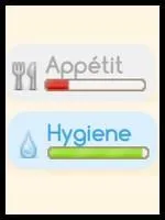 Combien de barres de statistiques notre doll a-t-elle ?