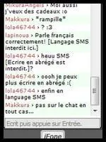 Comment s'appelle le chat du jeu, o l'on peut discuter en temps rel avec les autres sailors ?