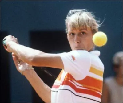 Quel est le prnom de la joueuse de tennis Navratilova ?