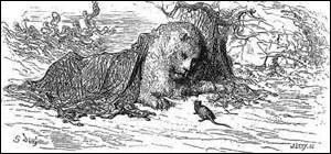 De quelle fable est issu ce proverbe célèbre : « Patience et longueur de temps, font plus que force ni que rage » ?