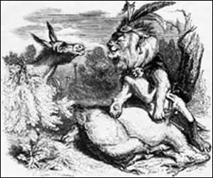 « On peut tromper par vantardise ceux qui ne nous connaissent pas, mais on est alors doublement la risée des autres », dans quelle fable trouve t-on cette morale ?