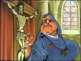 ''J'ai bien mangé, j'ai bien bu / J'ai la peau du VENTRE bien tendue / Merci petit Jésus''