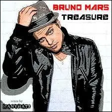 Quand la chanson  Treasure  de Bruno Mars est-elle sortie ?