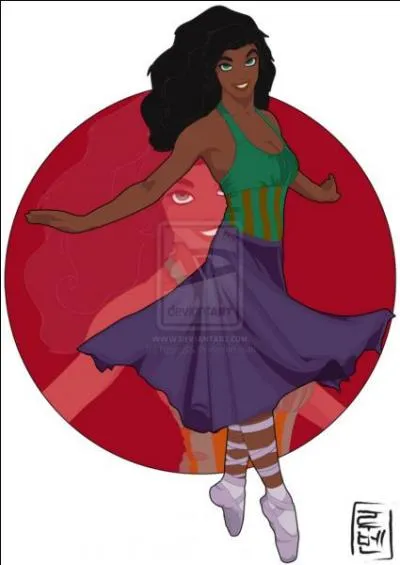 Malgré son passage à la fac, cette danseuse a décidé de rester danseuse. Elle aime le ballet et les danses exotiques. Qui est-elle ?