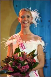 Cette Miss a eu le Prix de la sympathie :