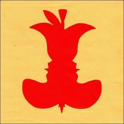 Que voyez-vous d'autre que le trognon de pomme ?