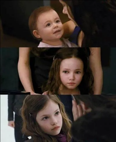 Comment s'appelle la fille de Bella ?