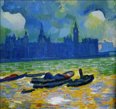 Qui a peint Le parlement de Londres la nuit ?