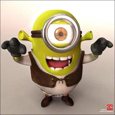 Un ogre vert, c'est...