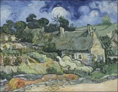 0 a t peint le tableau de Van Gogh  Chaumes de Cordeville  peint un mois avant sa mort en Juin 1890 ?