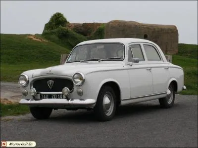 Et cette Peugeot c'est quel modèle ?