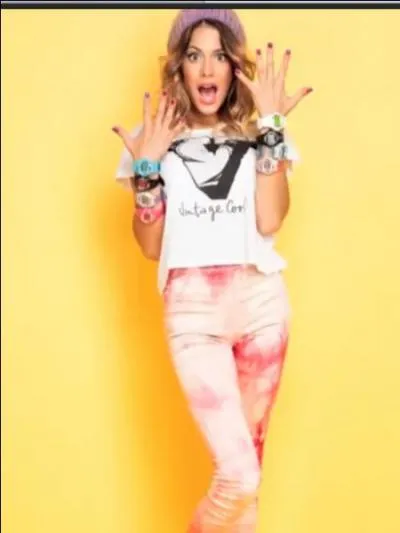 Pour quelle marque de montres Martina a-t-elle posé ?