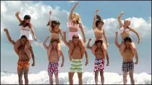 Comment les deux personnages sont-ils arrivs dans ce lieu des surfers et des motards ?