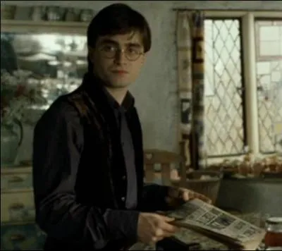 Mais Harry n'est pas un homme comme les autres, vous l'aurez compris. Quand les uns dorment jusqu' 14h, Harry, lui, en profite pour lire :