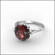 Mamie est toute contente devant cette bague en :