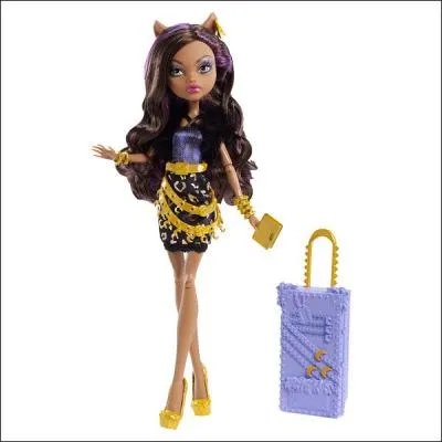 Il n'a pas oublié Zoé avec cette poupée :