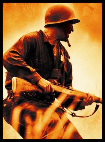 De quelle couleur est  la ligne  dans le titre du film dans lequel il incarne un soldat mourant aux cts de Sean Penn ?