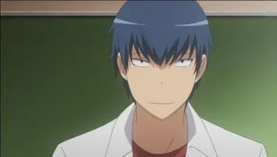 Dans  Toradora , certains lves ont peur de lui  cause de l'expression de son visage. A cause de ce dfaut, il a du mal  se faire des amis mais il arrive  en avoir quand mme. Il vit avec sa mre. C'est un trs bon cuisinier. A la fin de l'anim, il a embrass Aisaka Taiga. C'est...