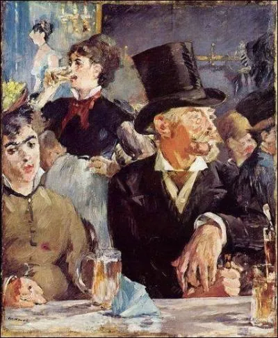 Qui a peint Au caf ?