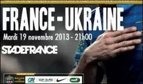 Quel est le score cumul de France-Ukraine ?