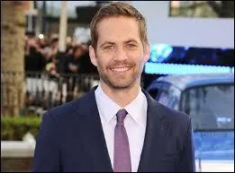 O est mort l'acteur de  Fast and Furious , Paul Walker, le 30 Novembre 2013 ?