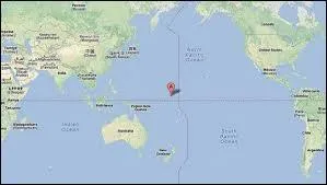 Que reprsente ce point perdu sur la carte ?