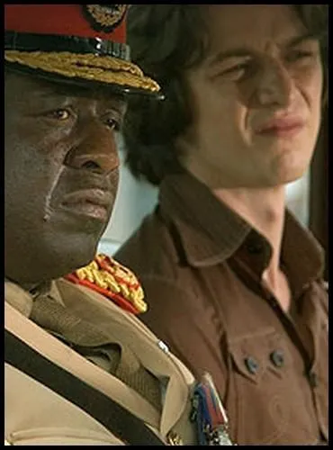 Il joue ensuite aux cts de Forest Whitaker dans Le Dernier Roi d'cosse. De quel dictateur africain est-il question dans ce film ?