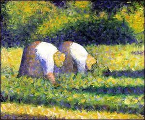 Qui a peint Paysannes au travail ?
