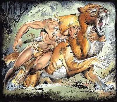 Quel est le crateur de ce magnifique tigre prhistorique ?