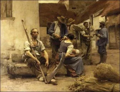 Qui a peint La paye des moissonneurs ?