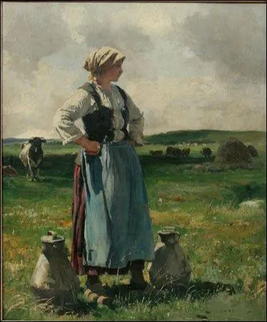 Qui a peint La laitire ?