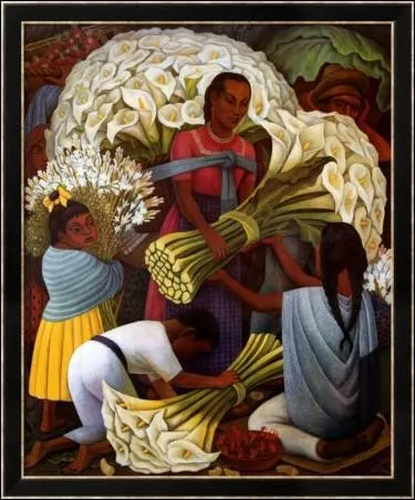 Qui a peint Le marchand de fleurs ?