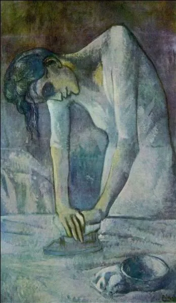 Qui a peint la repasseuse ?