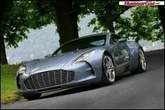 Quelle est la vitesse maxi de la Aston Martin One-77 ?