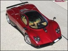 Quelle est la vitesse maxi de la Pagani Zonda F ?