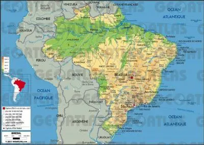 Le Brsil a combien de frontires communes avec d'autres pays ?